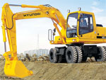   Hyundai R-140-W. 