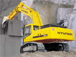 Гусеничный экскаватор Hyundai R 450LC. Экскаваторы, техника Hyundai